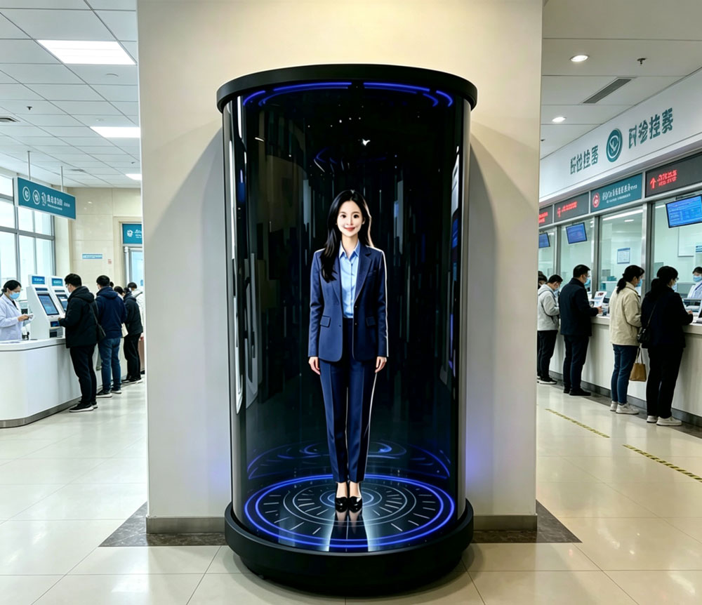 蓝速科技 | 医院大厅的新 “导诊员”(图2)