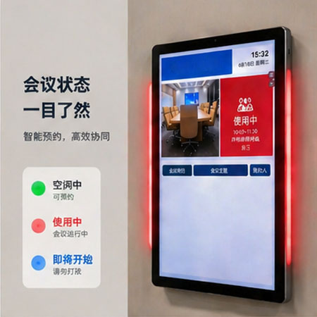 蓝速科技|会议预约屏:以数字化重构企业会议管理新范式(图3) 蓝速科技|会议预约屏:以数字化重构企业会议管理新范式(图3)