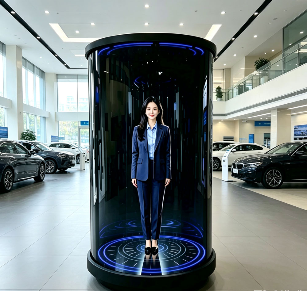 蓝速科技｜数字人全息舱，汽车 4S 店的服务破局点(图2)