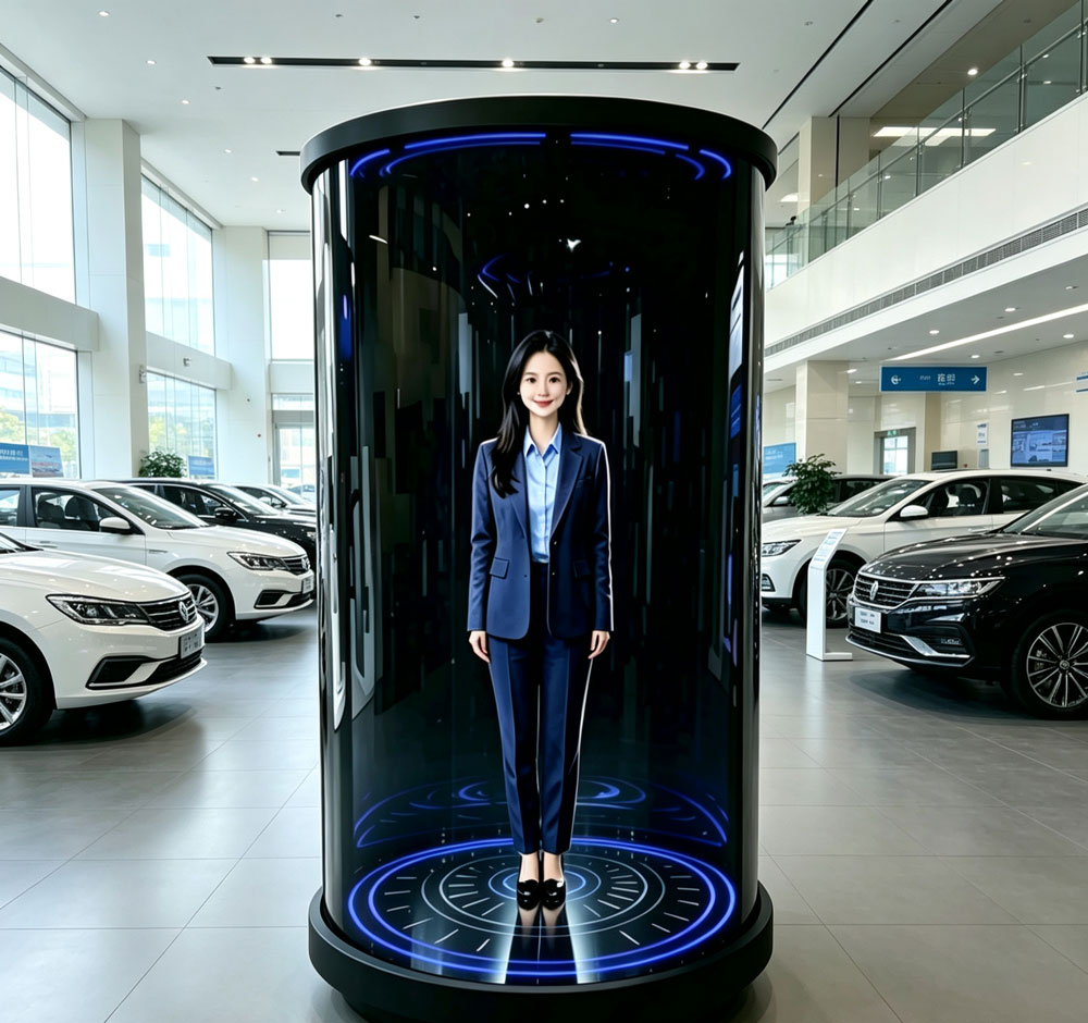 蓝速科技｜数字人全息舱，汽车 4S 店的服务破局点(图5)