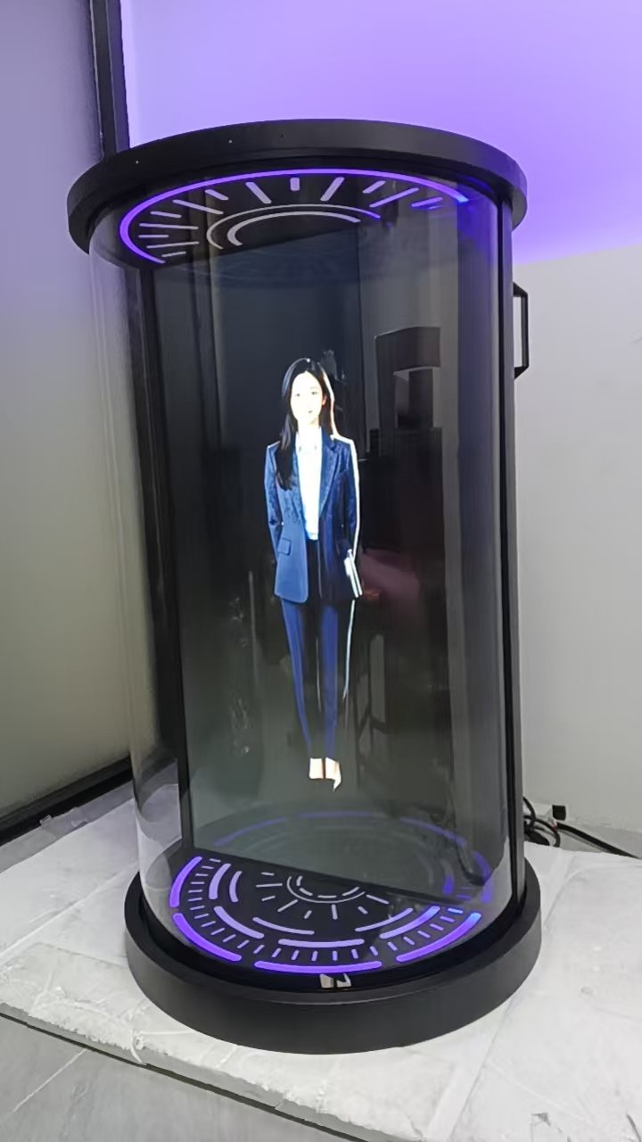 蓝速科技|3D数字人全息舱两种部署方案：