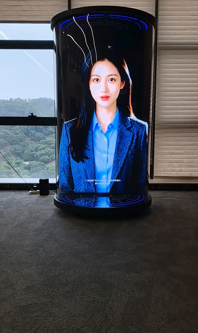 蓝速科技丨3D全息舱一体机，软硬件自研，配套交互软件数字人免费(图3)