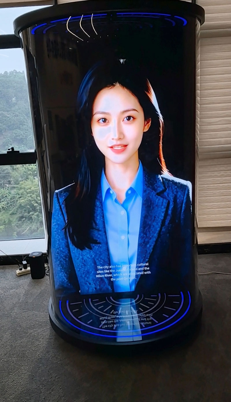 蓝速科技丨3D全息舱一体机，软硬件自研，配套交互软件数字人免费(图2)