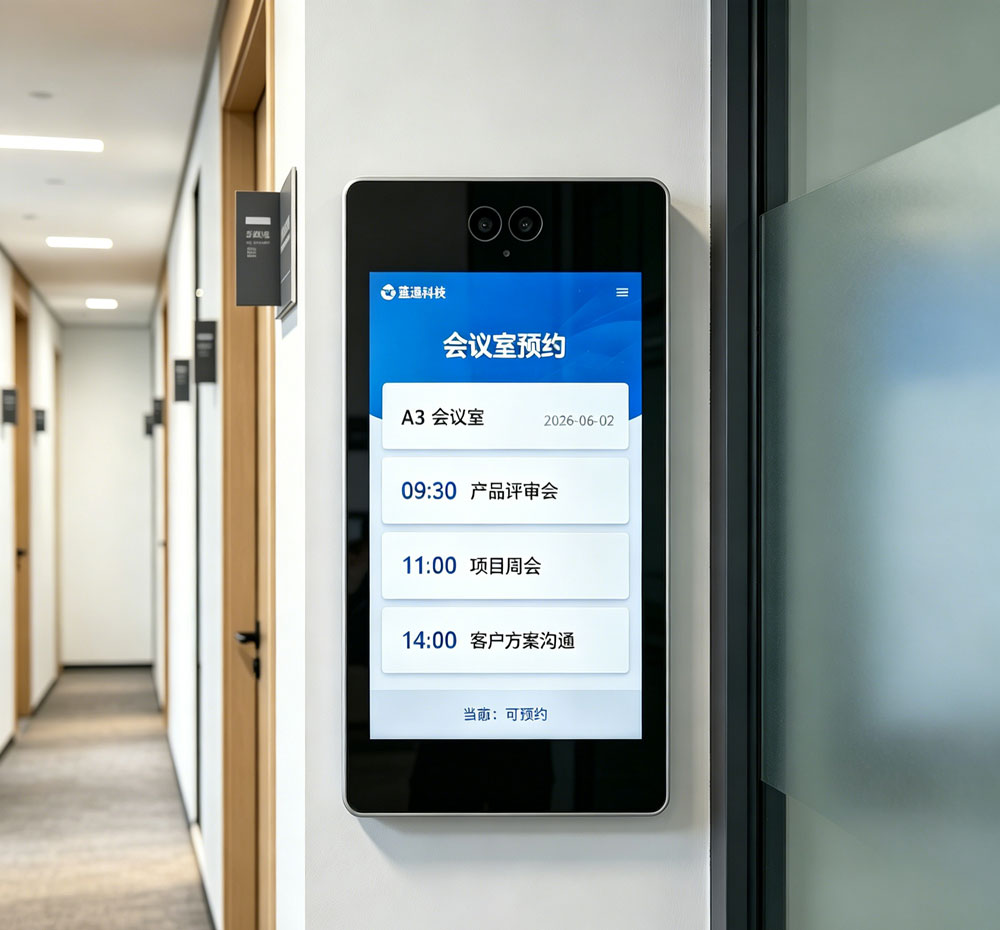 蓝速科技|多款式会议预约门牌,适配各类办公室装修风格(图1) 蓝速科技|多款式会议预约门牌,适配各类办公室装修风格(图1)