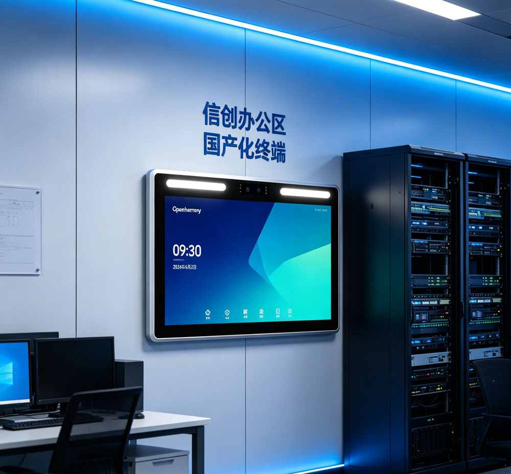 蓝速科技｜国产芯鸿蒙信创工控终端，政企国产化改造高性价比方案(图1)